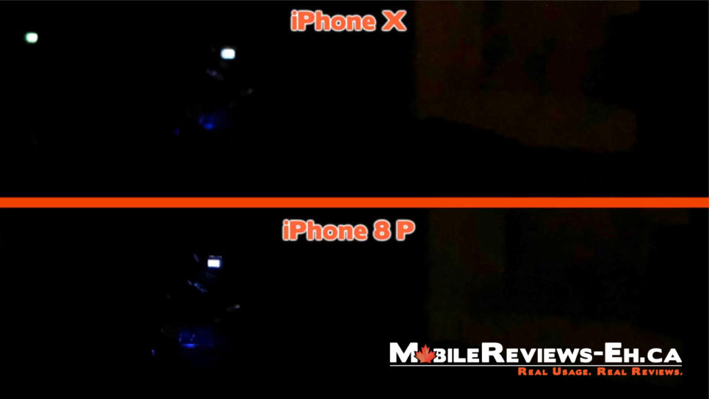 F2.4 vs F2.8 Low Light Exposure - iPhone X vs iPhone 8 Camera